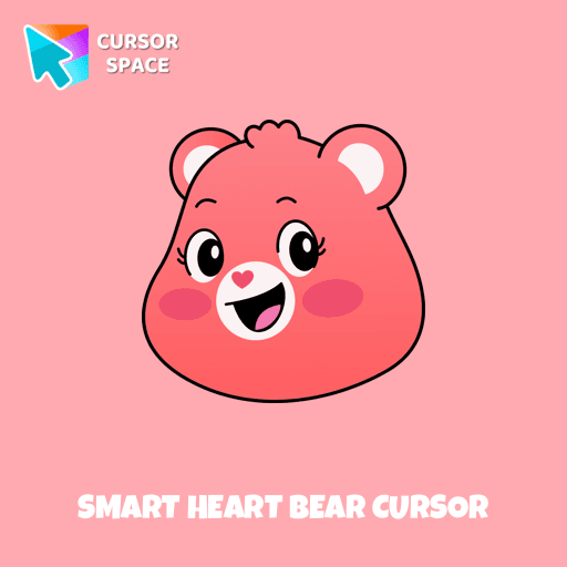 Smart Heart Bear cursor